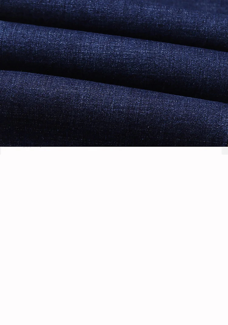 Brand Autumn Winter Warm Flocking Denim Soft Man Activities Fleece Line Men Jeans Black Blue Grey Colors