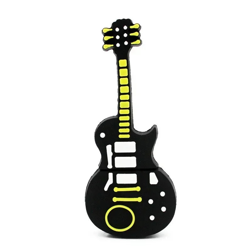 JASTER Music note Pen drive Musical instrument USB 2.0 Flash Drives  64GB 32GB 16GB 8GB Cartoon Memory stick Pendrive U disk 4GB