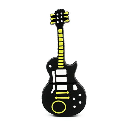 JASTER Music note Pen drive Musical instrument USB 2.0 Flash Drives  64GB 32GB 16GB 8GB Cartoon Memory stick Pendrive U disk 4GB