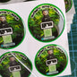 Custom Epoxy Resin Dome 3D Gel Sticker Transparent Shape Logo Personalized Waterproof  Self-adhesive Crystal Glass Label Clear