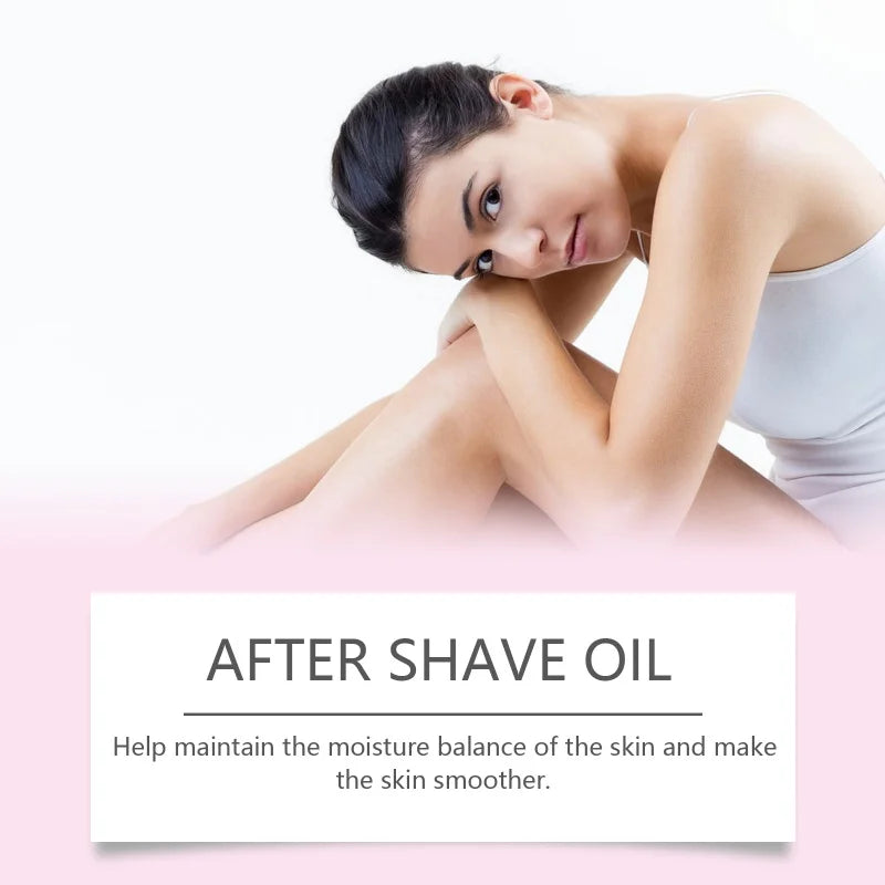 Strawberry Scented After Shave Oil - Soothing Post Hair Removal Essential Oil For Smooth Hydrated Skin, Non-Greasy Formula