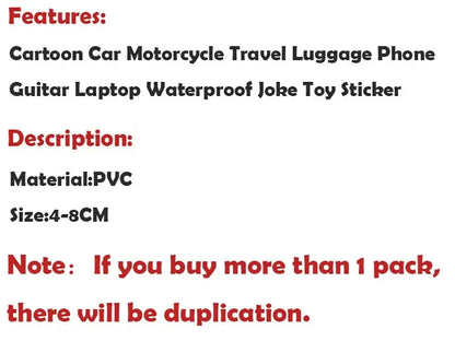 50PCS New Passport Stamp Graffiti Stickers Famous Buildings Travel City Cartoon Decal Laptop Phone Cup Helmet Classic Kid Toys