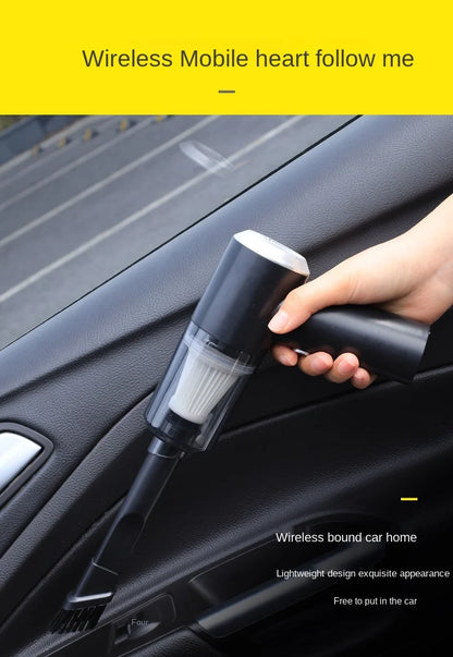 Wireless Car Vacuum Cleaner Portable Vacuum Cleaner Dual Use for Home and Car 120W High Power Powerful Vacuum Cleaner Bring LED