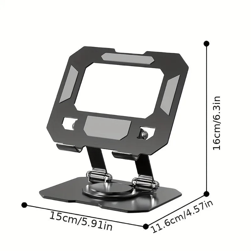 Tablet  360° Rotatable Stand Adjustable Foldable Desktop Stand Holder Compatible For 4.7-12 Inch Ipad Pro/Air/Min Laptop Tablet