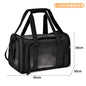 Large Capacity Mesh Breathable Pet Bag Outdoor Portable Cat Backpack Breathable Mesh Pet Travel Carrier Cats Daily Outdoor Use