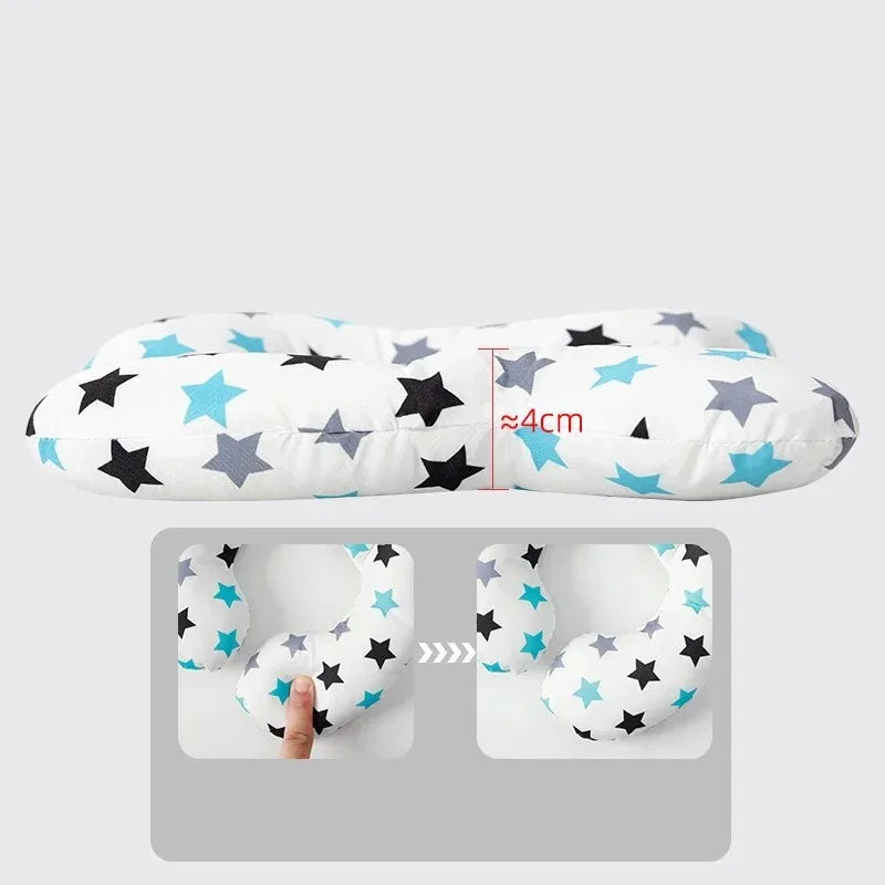 Multi-functional stroller pillow New cartoon children's U-shaped pillow soft baby pillow travel car children's pillow