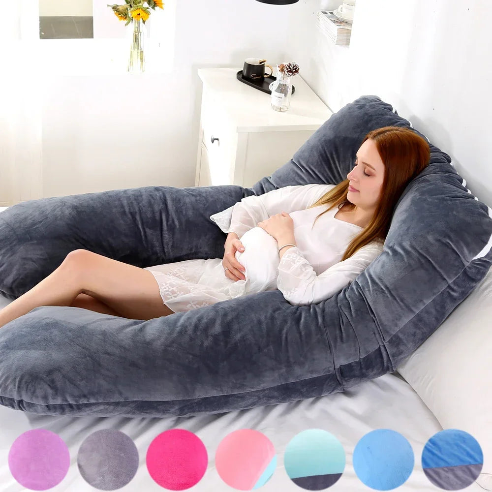 116x65cm Pregnancy Pillow for Pregnant Women Cushion of Pregnancy Maternity Body Support Breastfeeding for Sleep Dropshipping