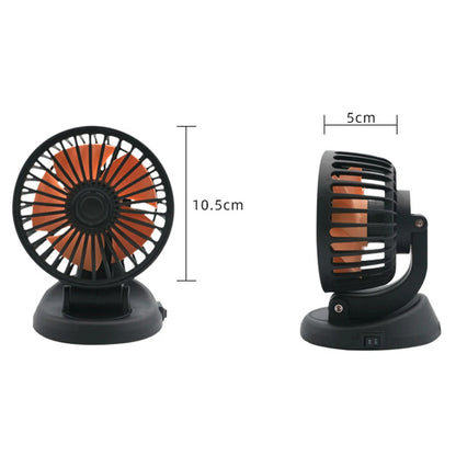 Mini Vehicle Cooling Device Adjustable 5/12/24V Car Air Cooler 2 Speed Automobile Vehicle Accessories