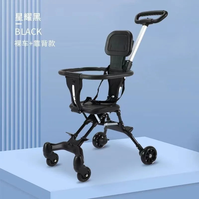 Easy Assembly DIY Pet Stroller Portable Foldable Cart Breathable Travel Carrier for Small Breed Dogs Cats Outdoor Walking