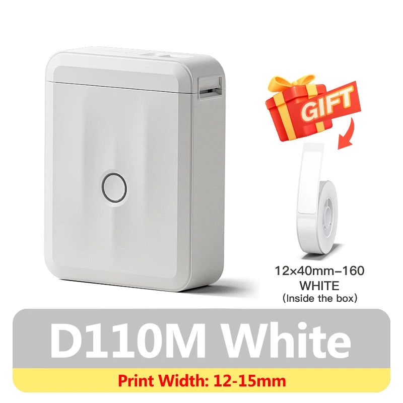 Niimbot D110 D11H 300dpi Bluetooth Label Printer Compact Wireless&Feature-Rich for Labeling Excellence Mobile Phone Durabiility