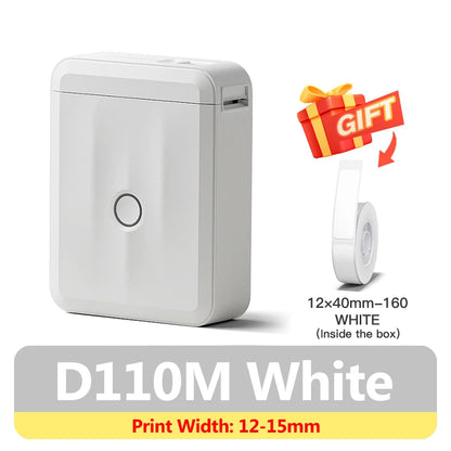 Niimbot D110 D11H 300dpi Bluetooth Label Printer Compact Wireless&Feature-Rich for Labeling Excellence Mobile Phone Durabiility
