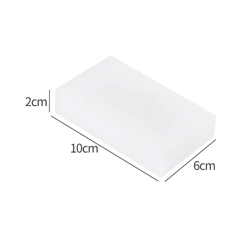 50/100Pcs Melamine Sponge Magic Sponge Eraser Hot-selling Melamine Nano Clean Sponges Auto Cleanings Tools Accessories 10x7x3cm