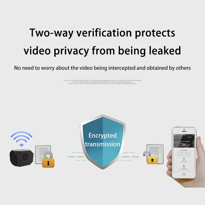 4K 1080P HD Mini WiFi Camera AP Hotspot Remote Monitor Portable Small Camcorder Home Security Surveillance Smart Camera 2026