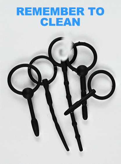 5 Sizes Soft Silicone Urethral Dilator Horse Eye Stick Penis Rod Male Masturbation Blockage Stimulator Catheter Sex Toys for Men