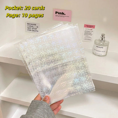 10pcs A5 Kpop Loose-leaf Collect Book Photo Cards Album Inlay Idol Card Collect Book Inner Page Stationery Birthday Gift포토카드 바인더