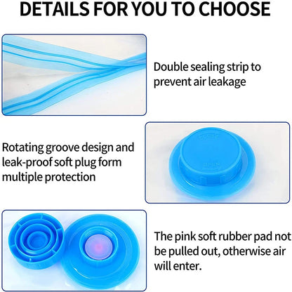 Vacuum Bag Electric Pump Compression Bag Pump Mini Vacuum Sealing Machine Travel Space Saving Clothing and Food Organizers