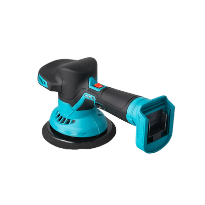 Podofo 6 Gear 5500 RPM Cordless Brushless Car Polisher 6 In 1 Mini Car Buffers Polishers Kit Fit Makita Battery Orbital Polisher For Car Boat Detailing, Polishing, Scratch Removing Without Battery With Storage Bag