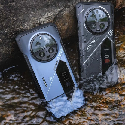 Global Version DOOGEE V40 Pro 5G Rugged Phone 6.78" Display 16GB+512GB Dimensity 7300 200MP AI Camera 8680mAh 33W Fast Charger