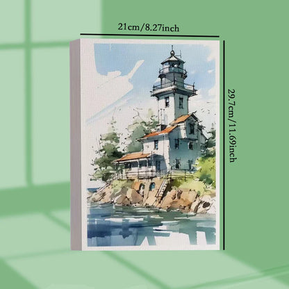 A4 Watercolor Paper 20/50Pcs Wood Pulp Watercolor Painting Medium Coarse 160G 200G 250G 300G Drawing Cardboard Art Supplies