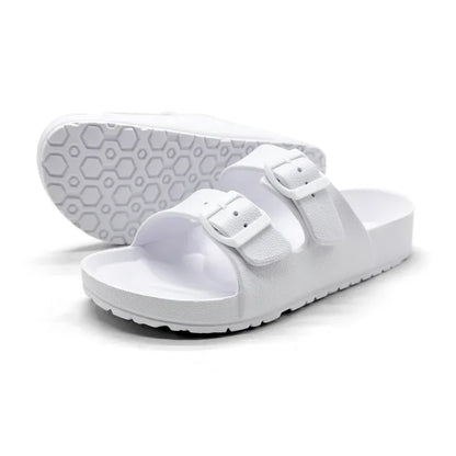 Brand Women Men Slippers Soft Sandals 2025 Summer Women Beach Casual Shoes EVA Slides Original Men Flip-flop Men's Sandal