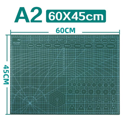 A2 A3 A4 A5 PVC Cutting Mat Double-Sided Self-Healing Board Patchwork Tools DIY Manual Craft Artist Cutting Knife Racket Kit