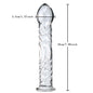 Love fairy stick Crystal Glass Dildo Penis Beads Anal Plug Butt Plug Sex Toys For Man Woman Couples Vaginal And Anal Stimulation
