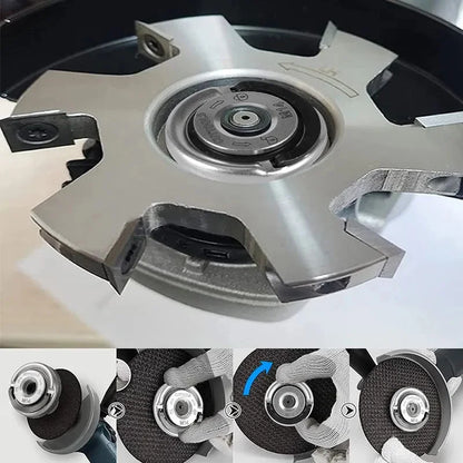 Rafford 1Pcs Quick Release Flange Nut M14 Thread Angle Grinder Flange Nut Power Chuck Pressing Plate For Diamond Cutting Disks