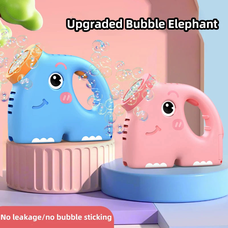 Elephant Electric Bubble Machine, Creating an Atmosphere for a Proposal, Stage Performance, with Lighting, Automatic Bubble Prod