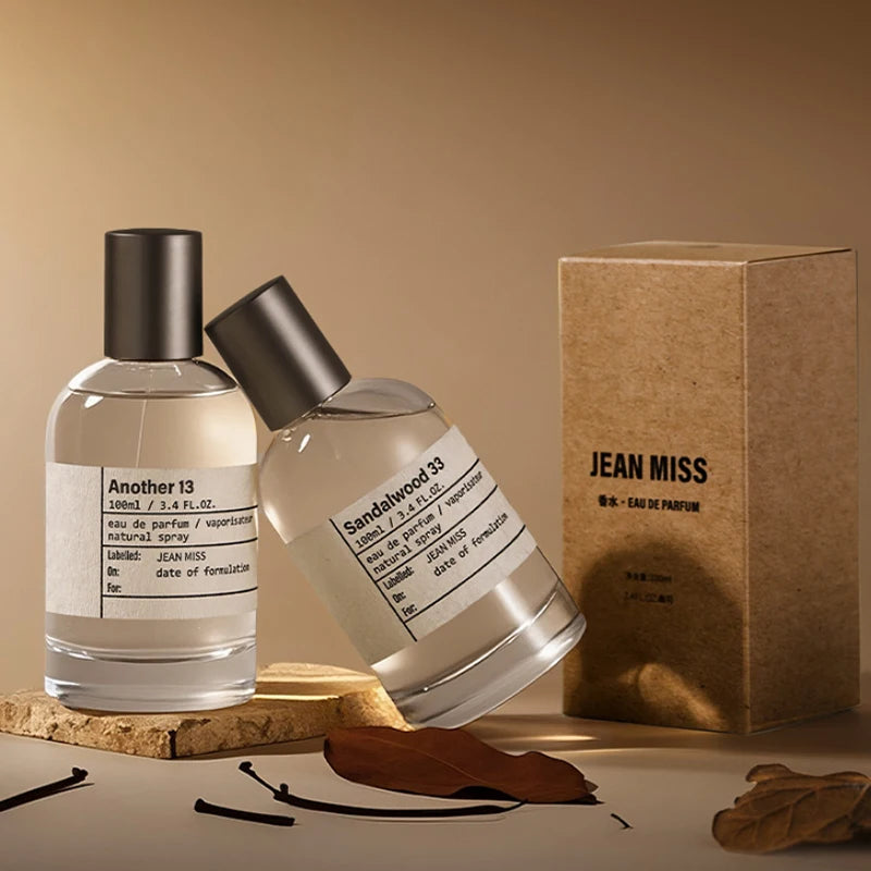 Classic Unisex Perfume Natural Fresh Sandalwood Fragrance Long Lasting Eau De Toilette Elegant Women Man Body Spray 100ml