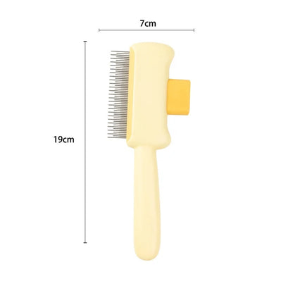 Self-Cleaning One-Button Dog Comb Pet Hair Remover Cat Brush Massage Grooming Combs for Dogs And Pets