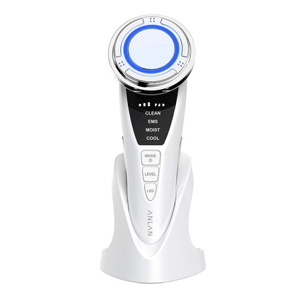 ANLAN Facial Massager Pro Microcurrent Face Lifting Skin Rejuvenation with Cold Deep Cleaning Anti-aging Skincare Beauty Device