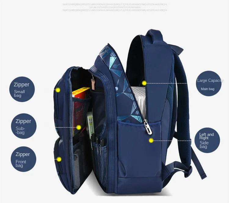 Waterproof Children School Bags for Boys Kids Backpack Primary Orthopedic School Backpacks Book Bags Schoolbag Mochila Infantil