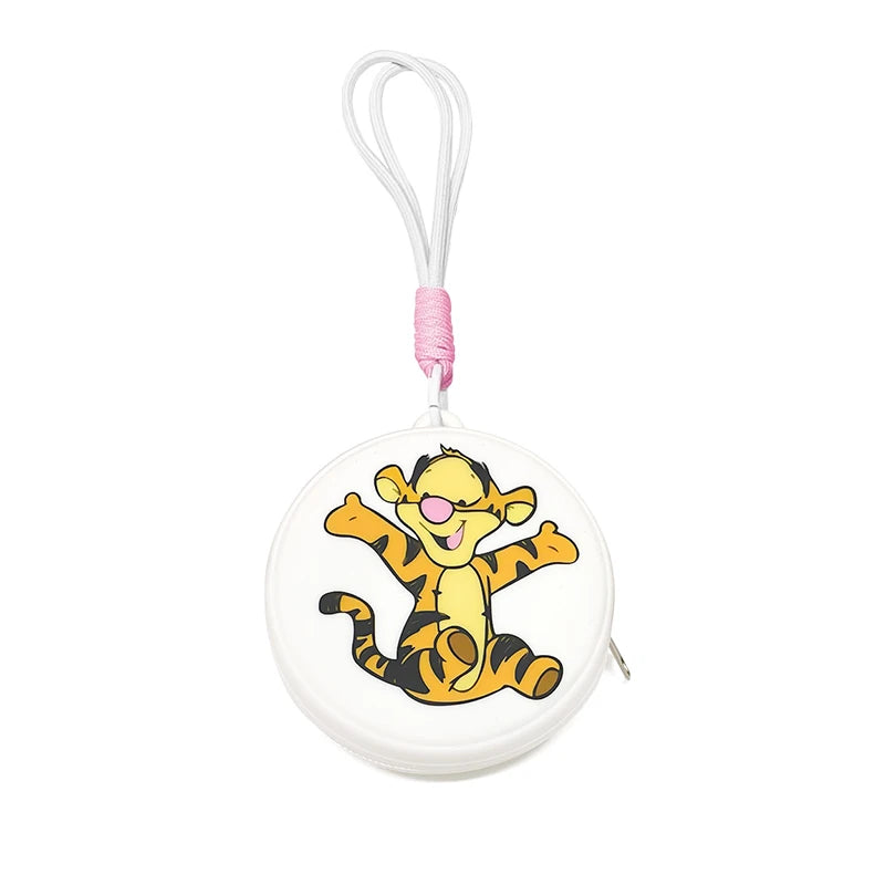 Cartoon Silicone Nipple Storage Bag  Kids Pacifier Holder Portable Silicone  Food-Grade Pendant DIY Accessories Baby Toy Gift