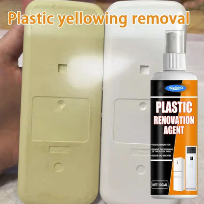 General Household Plastic Repair Agent Plastic Renovation Spray Easily Removes Scratches, Oxidizes, Yellows and Repairs