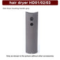 For Supersonic Hair Dryer HD03 HD01 Handle Outer Filter Net Air Duct Dust Net Cover Set: Replacement Parts and Accessories