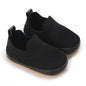 HAIZHIW 0-18M Baptism Newborn Baby Prewalker Girls Boys Casual Shoes Leather Non-Slip Soft-Sole Infant Toddler First Walkers