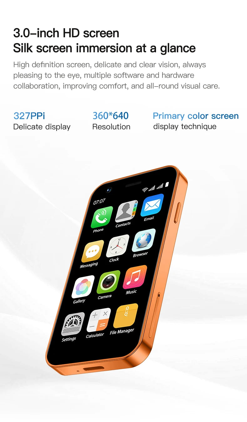 SERVO 18SE MINI Small Android Smartphone 3G WCDMA Dual SIM Card 2GB+16GB Play Store Wi-Fi Face Unlock 3.0 inch Mini Smart Phones