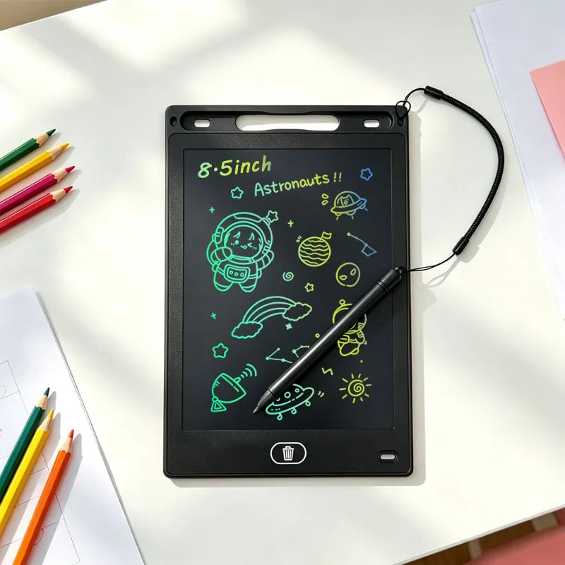 8.5 Inch LCD Drawing Tablet Electronic Writing Board Handwriting Pads Portable Doodle Board  Travel Educational Toy Gift for Kid