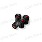 4Pcs Car Styling John Cooper Works Emblem Auto Wheel Tire Air Valve Caps Dust Cover For Mini Cooper S Logo R52 R53 R58 F55 F56