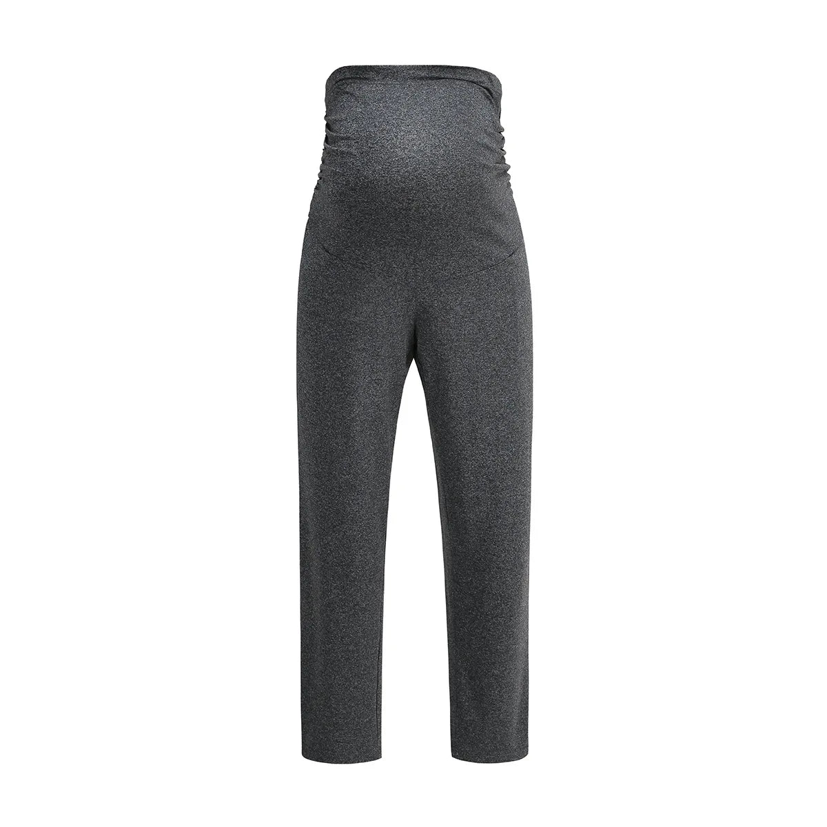 Maternity Pants Over The Belly Yoga Dress Work Pregnancy Pants Stretchy Lounge Wide Leg Trousers with Pockets
