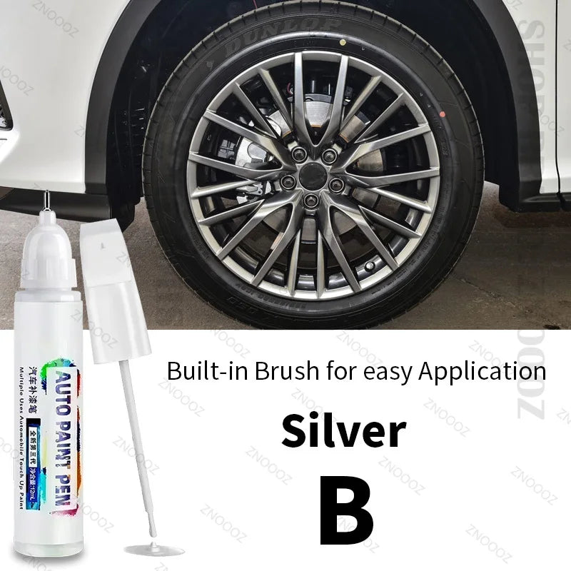 For LEXUS RX Touch Up Paint Wheel Repair Kit Quick And Easy Wheel Scratch Repair Rim Paint For Car Wheel Repair Silver Black