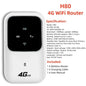 150Mbps 4G Lte Wifi Router Wireless Portable Unlock Modem Mini Pocket Wifi Router Mobile Hotspot With Sim Card Slot Repeater
