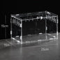 Durable Acrylic Reptile Habitat Anti-Escape Multiple Size Spider Feeding Case Clear Arboreal Lizard Breeding Box for Chameleon