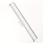 1pc Flexible Plastic Rulers - Transparent Measuring Tools with Inches & Metric