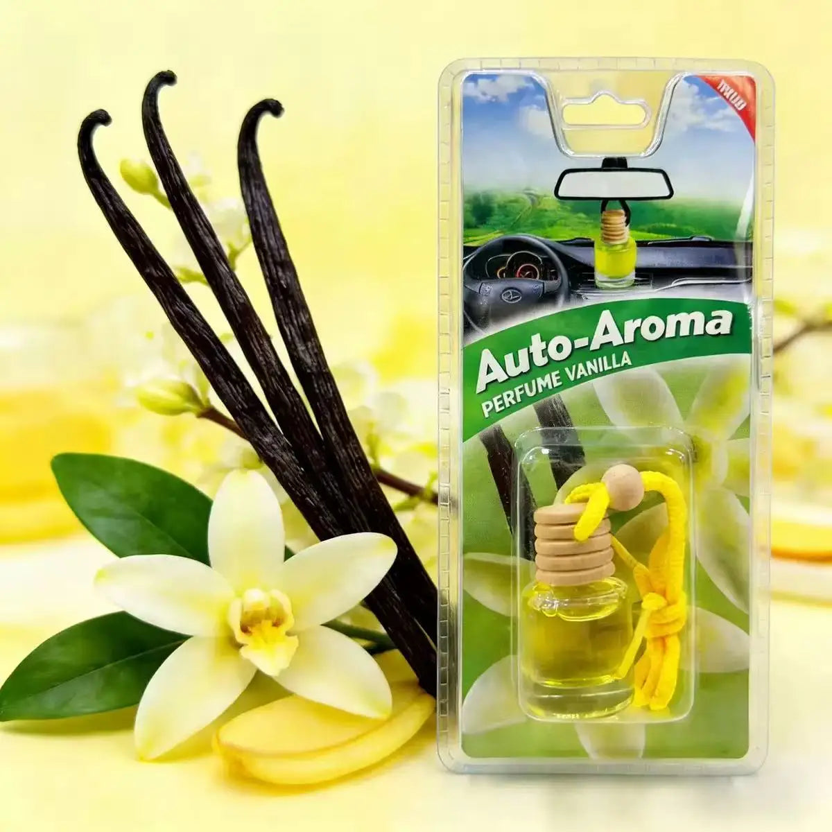 Car Fragrance Air Freshener Pendant, Individually Packaged, Creative Car Aroma Hanging Decoration, Long-Lasting Fresh Scent, For
