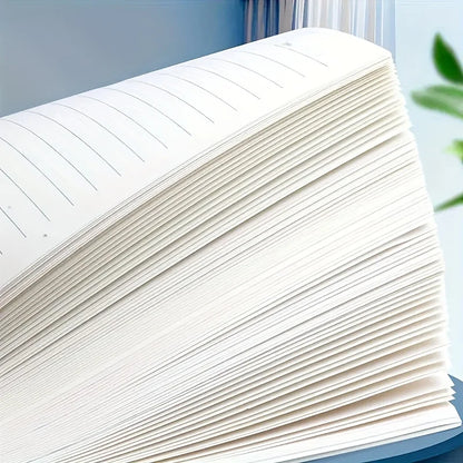 A Notebook with 60/120 Sheets,featuring Perforated Pages and A Horizontal Layout,Detachable and Not Too Uncomfortable To Handle