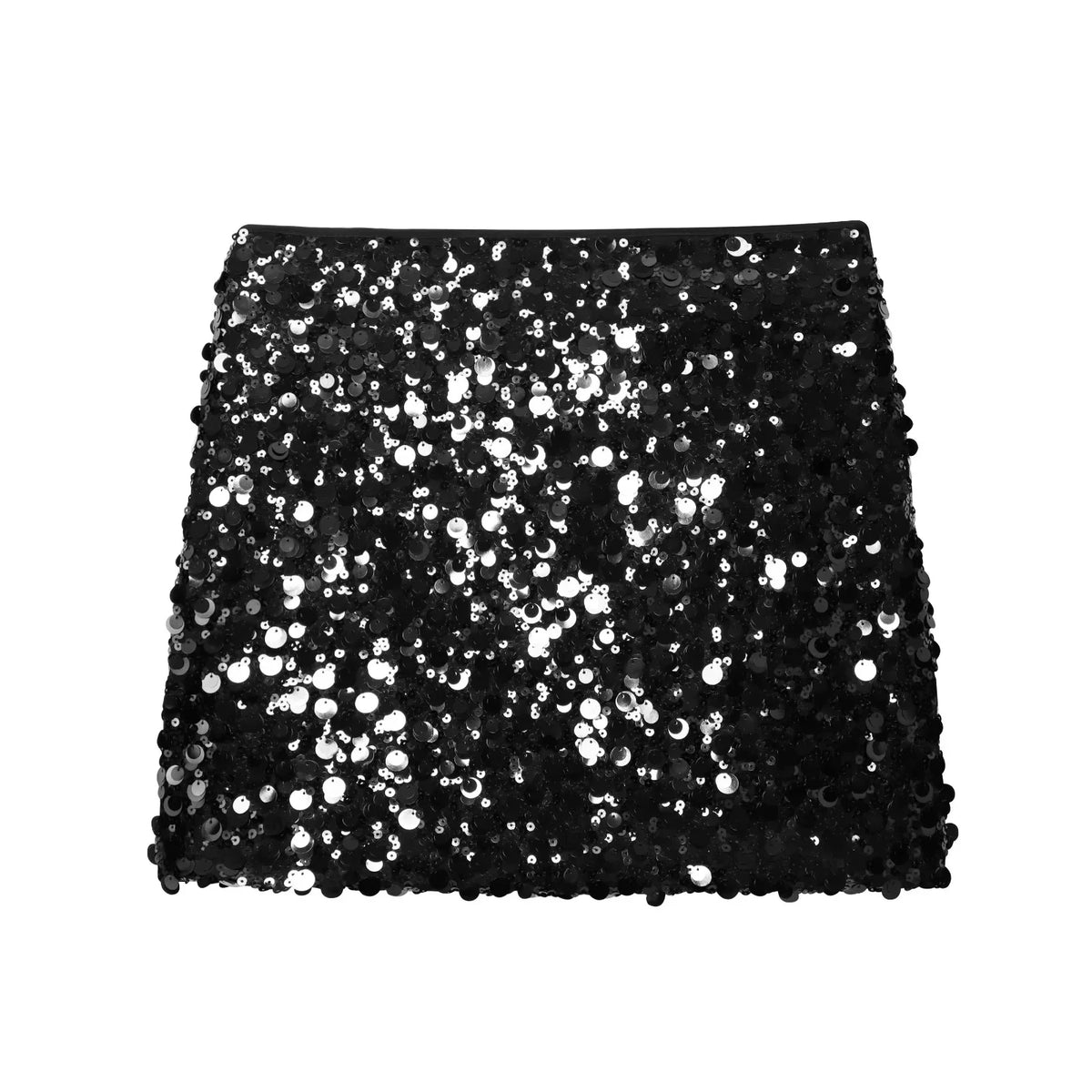 Summer New Women's Design  ort  Skirt with Inner  Bead Decoration Casual Sle Polyester Fiber Knitted A-Line...