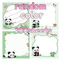 200sheets Panda Memo Pads Cute Animal Note Pads No Adhesive for Students Aesthetic Office School Supplies Bulk Notebook Labels
