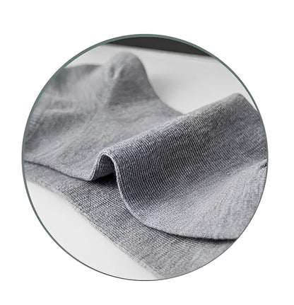 10/40 Pairs Men's Boat Socks Business Sport Sweat Absorption Mature Summer Autumn Solid Color Non Pilling Versatile Ankle Unisex