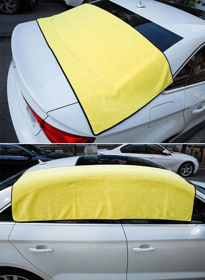 SEAMETAL Large Size Microfiber Towels Car Washing Towel 160x60cm Car Whole Body Cleaning Dry/Wet Dual Use Super Absorbent Rags
